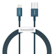 Кабель Baseus Superior Series Fast Charging Lightning 2.4A 1m блакитний CALYS-A03 6953156205420										 фото 1