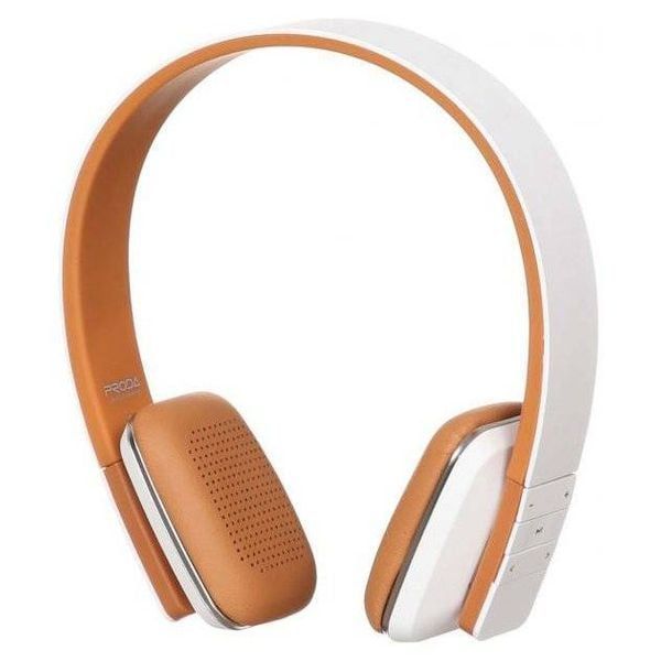 Навушники накладні безпровідні з мікрофоном Bluetooth Proda PD-BH300 білі 6971278725275 фото