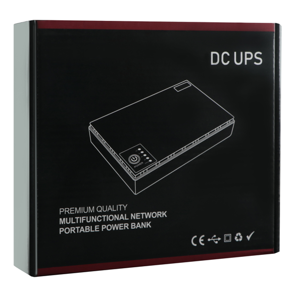 Джерело Бесперебійного Живлення UPS DC1018P USB, DC, 5V+9V+12V (10400mAh) чорний 2020000426844 фото