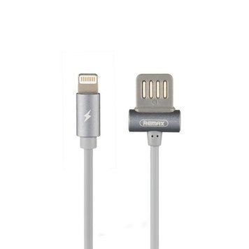 Кабель Remax RC-082i USB Lightning Waist Drum 1м сірий 6954851279440 фото
