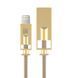 Кабель Remax RC-056i USB Lightning Royalty 1м золото 6954851261728 фото 1