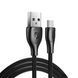 Кабель Remax RC-160m USB MicroUSB Lesu Pro 2.1A 1м чорний 6972174158389 фото 1