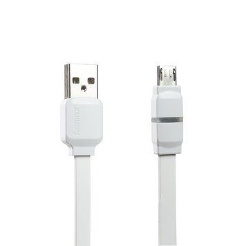Кабель Remax RC-029m USB МicroUSB Breathe 1м білий 6954851253297 фото