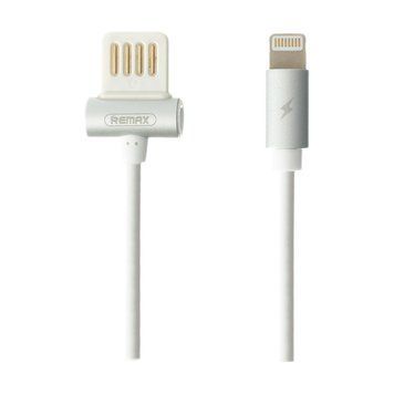 Кабель Remax RC-082i USB Lightning Waist Drum 1м білий 6954851279457 фото