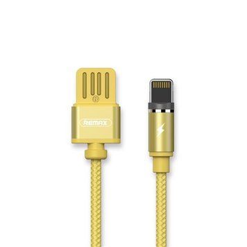 Кабель Remax RC-095i USB Lightning Gravity 1м золото 6954851280941 фото