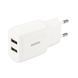 Мережевий зарядний пристрій Remax RP-U22m 2.4A 2 USB плюс кабель microUSB 220V EU білий 6954851298281 фото 5