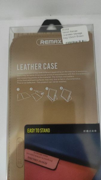Чохол Remax Grameen Galey Storage Bag 10" коричневий 2000700004740 фото