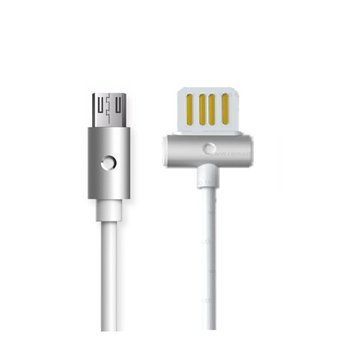 Кабель Remax RC-082m USB МicroUSB Waist Drum 1м білий 6954851279464 фото