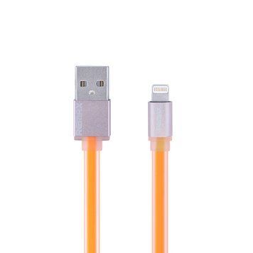 Кабель Remax RC-005i USB Lightning Colorful 1м помаранчевий 6954851222514 фото