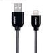 Кабель Remax USB Lightning Super Cable 1м чорний 6954851209683 фото 1