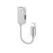 Перехідник Remax RL-LA02i Enjoy 2in1 Lightning to 2 Lightning-F 12см білий 6954851298007 фото 3