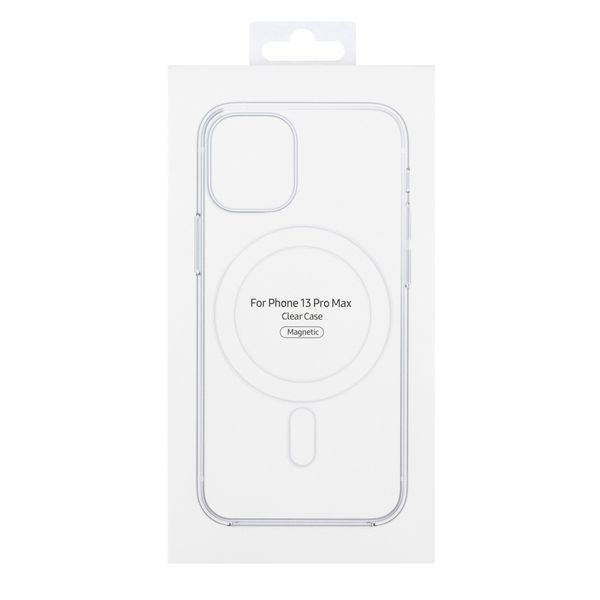 Чохол TPU Clear Case with Magsafe для iPhone 13 Pro Max Transparent 29810_2288214 фото