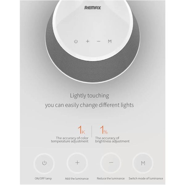 Настільна LED лампа Remax RBL-L3 Desk Lamp Bl Speaker чорний 6954851261094 фото