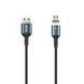 Кабель Remax RC-156m USB МicroUSB Cigan Magnet 3.0A 1м чорний 6954851230649 фото 1