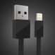 Кабель Remax RC-105i USB Lightning Blade 1м чорний 6954851285182 фото 2
