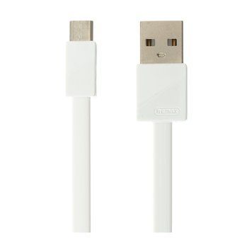 Кабель Remax RC-105m USB МicroUSB Blade 1м білий 6954851285212 фото