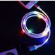 Кабель Remax RC-133i USB Lightning EL Luminous Sound-Activated 1м білий 6954851297574 фото 2