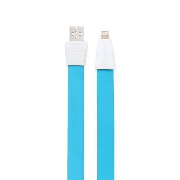 Кабель Remax RC-011i USB Lightning Flat Full Speed II 1м синій 2000700004641 фото